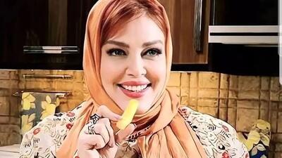  ذوق کودکانه بهاره رهنما در کیش؛ تاب سواری در جزیره‌ای رویایی!