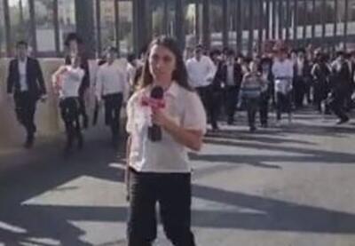  خبرنگار اسرائیلی به دلیل بی‌حجابی مورد حمله قرار گرفت!