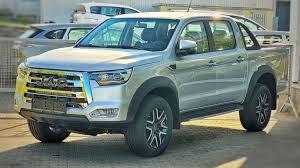  مزایده وانت دوکابین کی ام سی T8 تیپ T6-MT