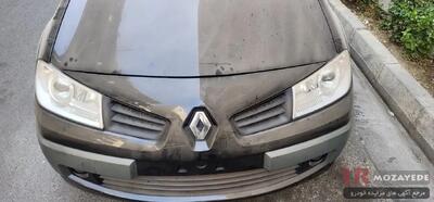  مزایده یک دستگاه خودرو مگان مدل ۱۳۸۸ رنگ مشکی  (شرکت گلپایگان ) / کارکرده زیر قیمت