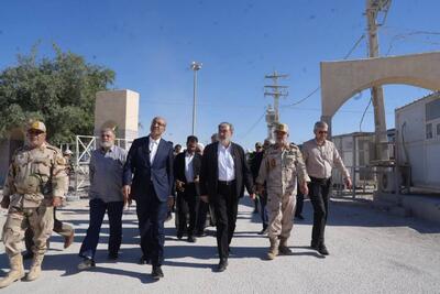  اعضای کمیسیون امنیت ملی و سیاست خارجی مجلس از مرز سومار بازدید کردند