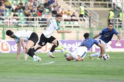  تساوی بی‌حاصل در فولادشهر؛ درخشش طیبی‌پور، نجات‌دهنده انزلی‌چی‌ها