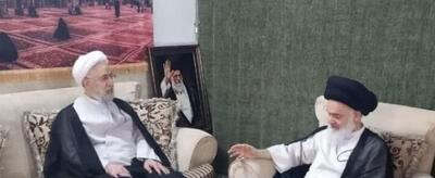  دیدار دادستان کل کشور با آیت‌الله حسینی بوشهری