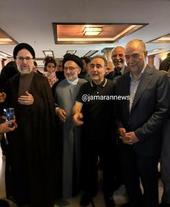  دیدار سید محمد خاتمی و سید محمدعلی ابطحی با مصطفی تاجزاده + عکس