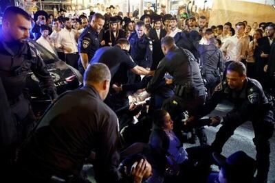  یک کشته در تظاهرات شهرک‌نشینان حریدی در قدس اشغالی