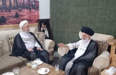  دیدار دادستان کل کشور با آیت‌الله حسینی بوشهری