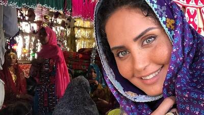  صحنه‌ای پر زرق و برق! الناز شاکردوست، لیندا کیانی، شبنم قلی‌خانی و نفیسه روشن در لباس‌های محلی