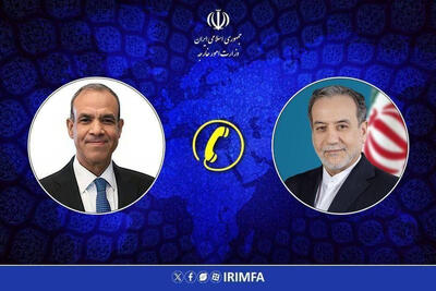  جزئیاتی از تماس تلفنی مهم عراقچی با همتای مصری