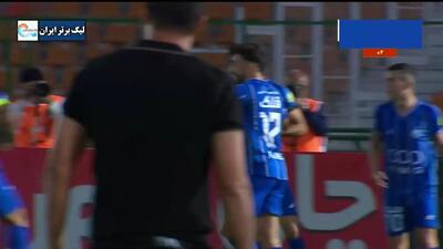  گل دوم استقلال توسط منیر الحدادی در دقیقه 45 / استقلال 2 - آلومینیوم 0