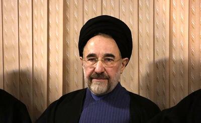  سید محمد خاتمی به مصطفی تاجزاده تسلیت گفت