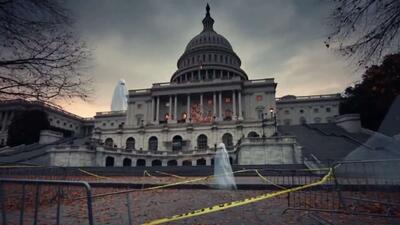  کاخ سفید در هالووین در پس‌زمینه تعطیلی دولت ویدئویی با ارواح دموکرات‌ها منتشر کرد