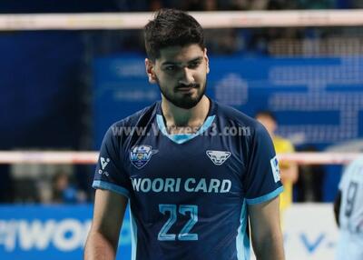  آتش‌بازی بی‌فایده ستاره والیبال ایران در کره جنوبی