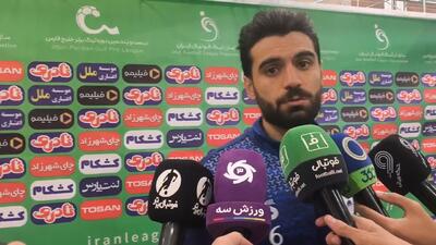  طاهران: این برد را تقدیم میکنم به سعید اخباری