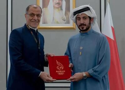  کمیته ملی المپیک ایران و بحرین دست همکاری دادند