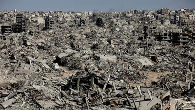  دفاع مدنی غزه: گمان می‌رود بیش از ۱۰ هزار فلسطینی مفقود زیر آوار در غزه باشند