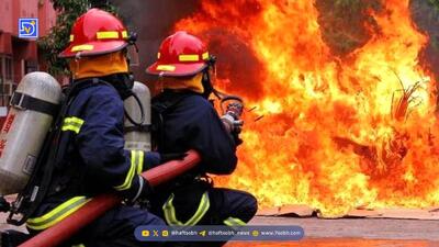  آتش‌سوزی در کارگاه شارژ کپسول گاز در شیراز؛ جزئیات و تعداد مصدومین + ویدیو