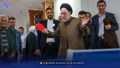  ویدئوی پینگ‌پنگ سیدمحمد خاتمی واقعی است؛ نه ساخته هوش مصنوعی