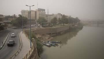  آلودگی هوا در ۱۲ شهر خوزستان
