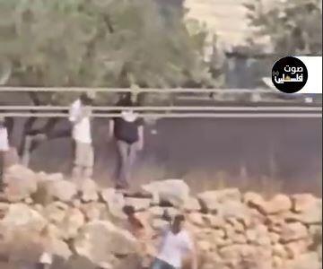  حمله شهرک‌نشینان صهیونیست به شهرک قبلان در جنوب نابلس در کرانه باختری