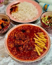  این قیمه با طعم هل و دارچین مزه بهشت میده