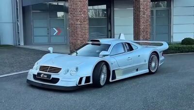  مرسدس بنز CLK GTR؛ تنها ۲۸ دستگاه در جهان (فیلم)