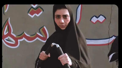  تمرینات نانچیکو مونا فرجاد در پشت صحنه یک فیلم