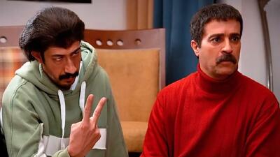  زمان عکس گردی|گریم جذاب احمد مهران‌فر ارسطو در فصل جدید پایتخت 7