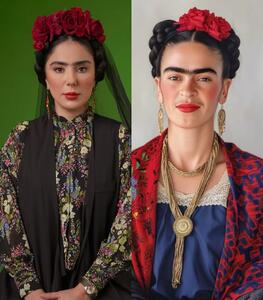  زمان عکس گردی| مرجانِ «نون خ»، با گریم به سبک فریدا جلب‌توجه کرد!