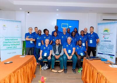  هادی رضایی هدایت دوره مربیگری سطح دو پاراوالیبال جهان در رواندا را بر عهده گرفت