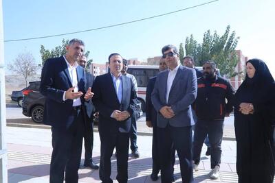  استاندار قزوین از پروژه مسکن ملی آبیک بازدید کرد 