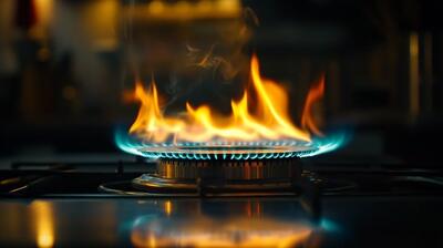  یک ترفند عالی برای افزایش شعله گاز؛ یک سرنگ و کمی سرکه - چیدانه