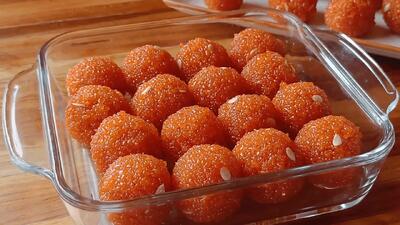  طرز تهیه موتیچور لادو با آرد و آب