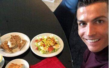  غذای موردعلاقه «رونالدو» که از آن خبر نداشتید