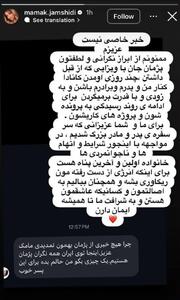  عکس/ گردو خاک جدید خواهر پژمان جمشیدی بعد از سفرش او به کانادا | اقتصاد24