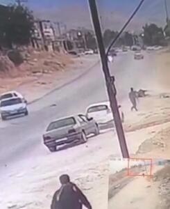  لحظه دلخراش تصادف پژو با اسب