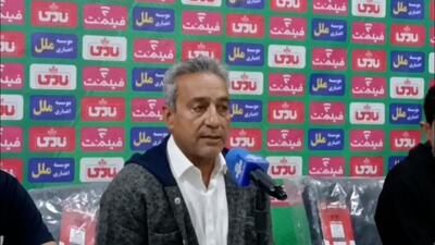  علی اصغر کلانتری: از هواداران تشکر می‌کنم که ما را تشویق کردند