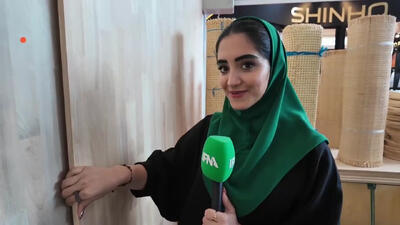  وقتی خبرنگار ایفنا تو نمایشگاه چوب نجار شد