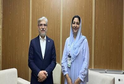  وزیر علوم، تحقیقات و فناوری با وزیر آموزش پاکستان دیدار کرد