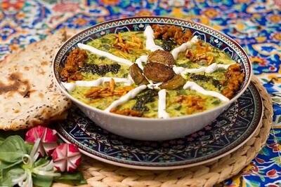  آموزش آشپزی/ طرز تهیه آش بادمجان ملایری