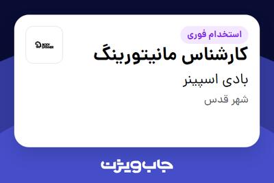  استخدام کارشناس مانیتورینگ - خانم در بادی اسپینر