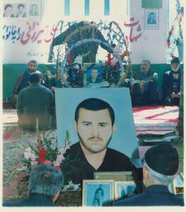  آسمانی شدن مادر شهید میرزایی در قائم شهر