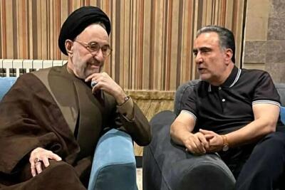  خاتمی و مصطفی تاجزاده دیدار کردند