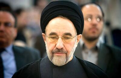  دیدار سید محمدخاتمی با مصطفی تاجزاده + عکس