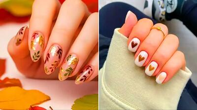  طرح‌ های ناخن مینیمال پاییزی که استایل شما را لوکس‌ تر می‌ کند