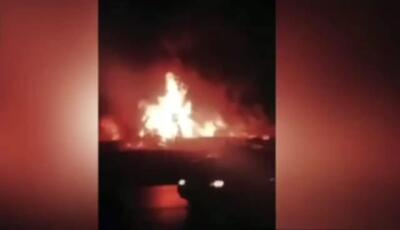  انفجار کارگاه شارژ کپسول گاز مایع در شیراز + فیلم