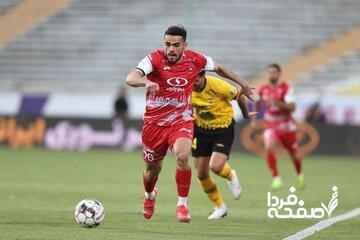  عکس | پسر خوشگل اوستون اورونوف در تمرین پرسپولیس