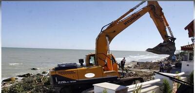  اراضی ساحلی بیشه‌کلا در سرخرود آزادسازی شد