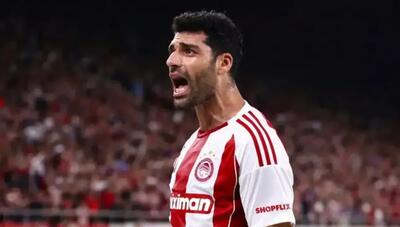  گل زیبای طارمی در بازی المپیاکوس مقابل آریس سالونیکی + فیلم