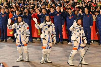  جوان‌ترین فضانورد به فضا رفت