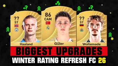  تغییرات ریتینگ EA FC 26؛ کارت جدید بازیکنان را براساس عملکرد پاییز آن‌ها ببینید